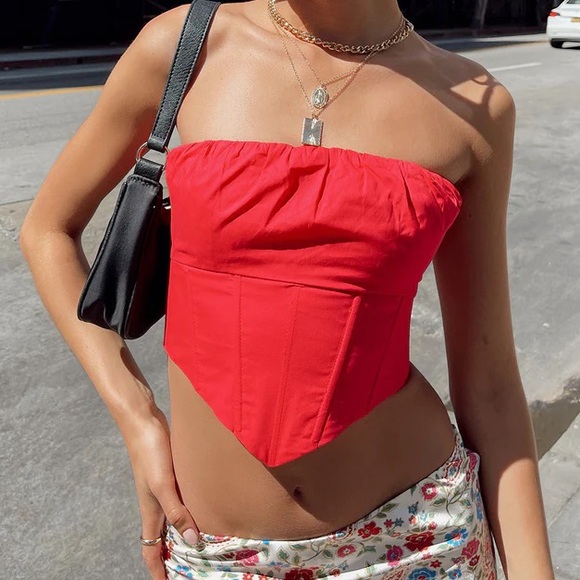 NWOT bad gal bustier corset top Princess Polly - Picture 11 of 11